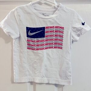 Nike Patriotic USA flag t-shirt toddler boy 3T
